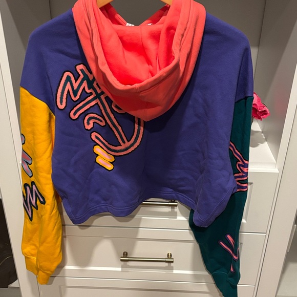 Adidas Multicolor Graphic Hoodie Love Unites - Picture 5 of 5